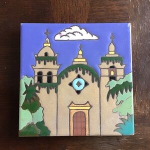 Carmel California Mission Tile (6”x6”)